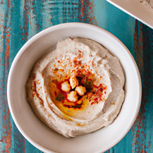 Kotitekoinen tahini ja hummus