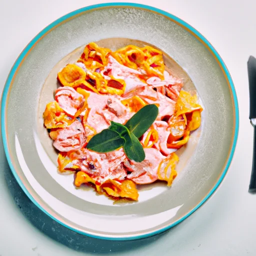 Sienipasta Schwarzwaldin kinkulla
