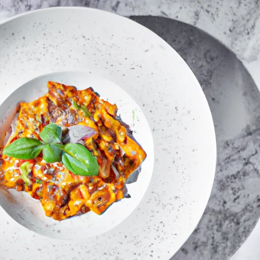 Kermainen Pasta Pinaatti-Sienikastikkeella