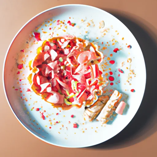 Joulunpunaiset Macaronit Valkosuklaa-Puolukkatäytteellä