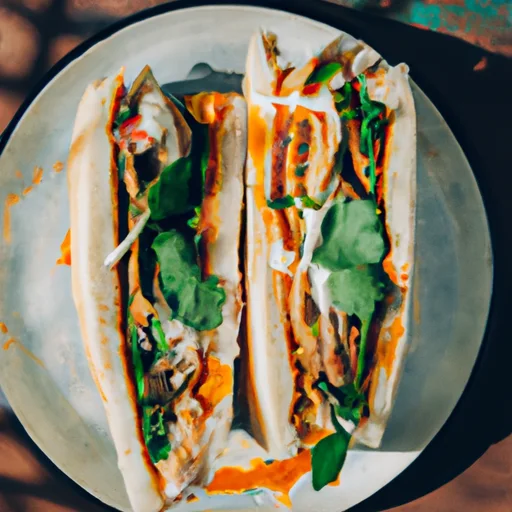 Bánh mì lihapullilla ja hoisin-majoneesilla