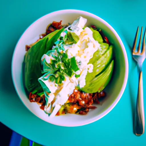 Mansikkainen Feta-Guacamole Nachoilla
