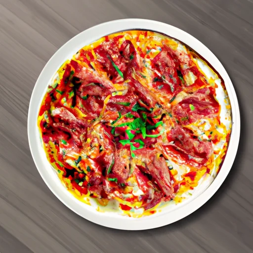 Neljän täytteen pizza