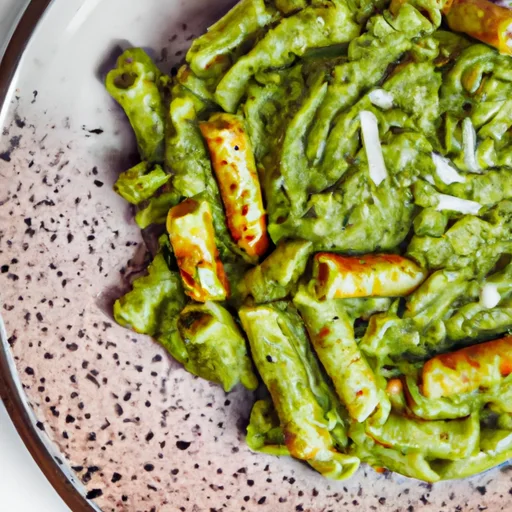 Härkäpasta Pesto
