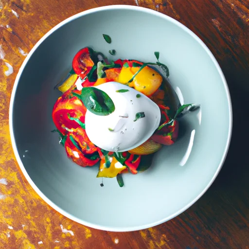 Burrata-veriappelsiinisalaatti