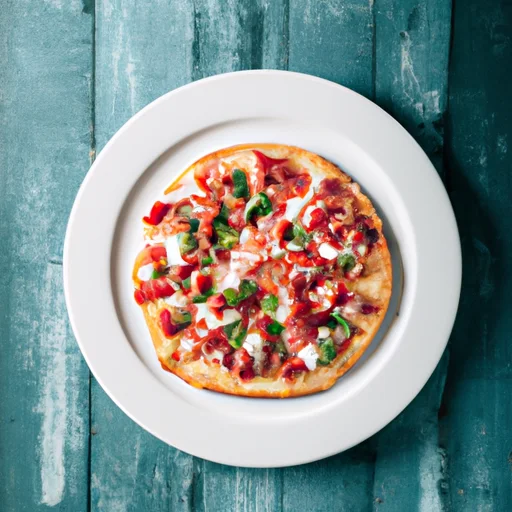 Pizza Parsalla ja Hollandaisekastikkeella